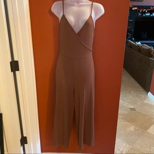 Forever21 Brown Ribbed Jumper